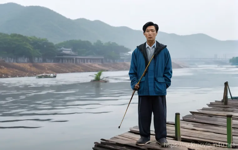 영화  괴물  스토리 및 개봉일 - **Prompt 1: The Resolute Family Facing the Unknown**
    "A cinematic, wide shot depicting the Park ...